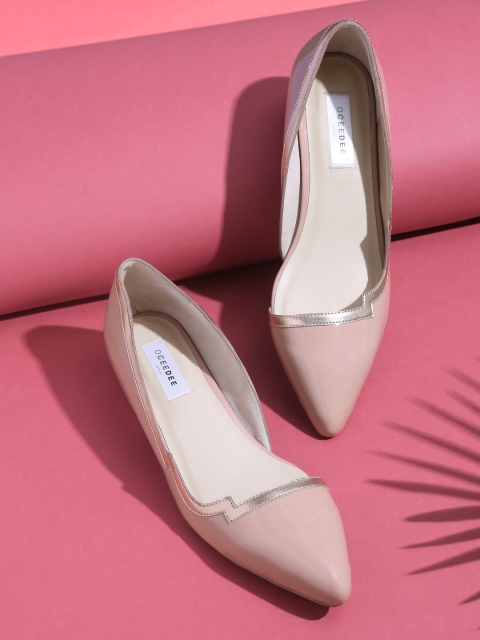 

OCEEDEE Women Pink Solid Pumps