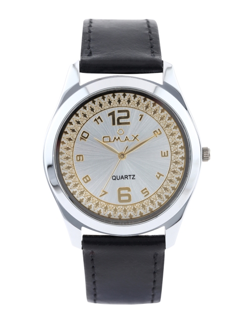 

Omax Men Silver-Toned Dial Watch BGS200V001