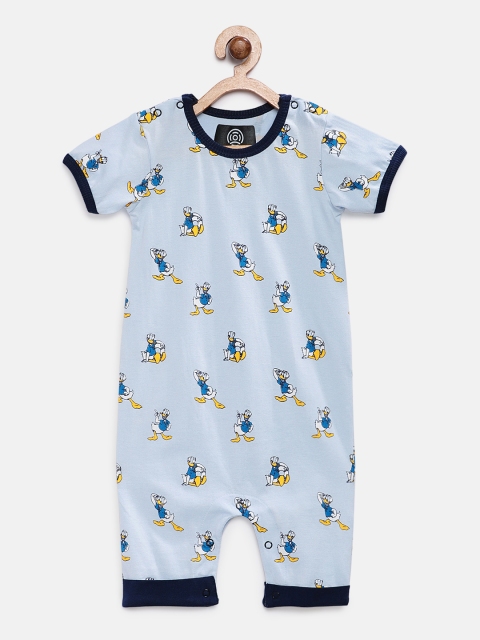 

TAMBOURINE Boys Blue Disney Printed Romper