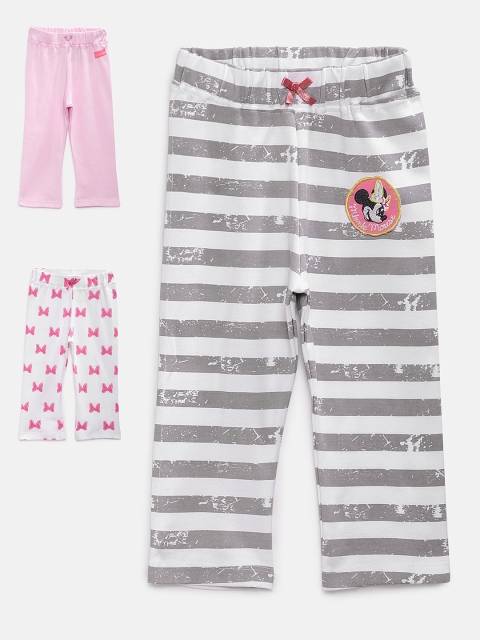 

TAMBOURINE Girls Disney Pack of 3 Assorted Leggings