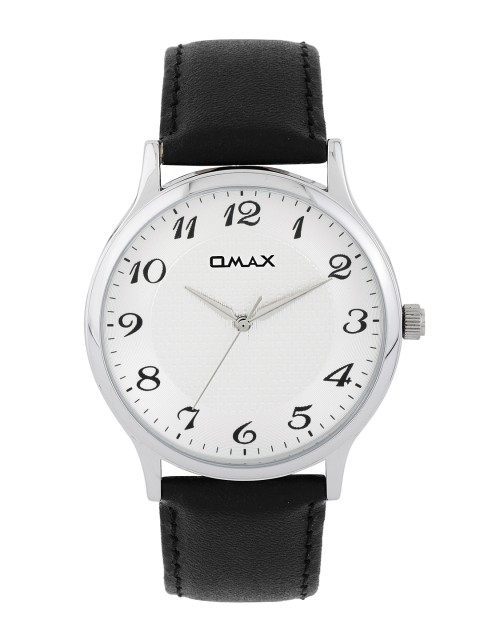 

Omax Men Silver-Toned Dial Watch TS508