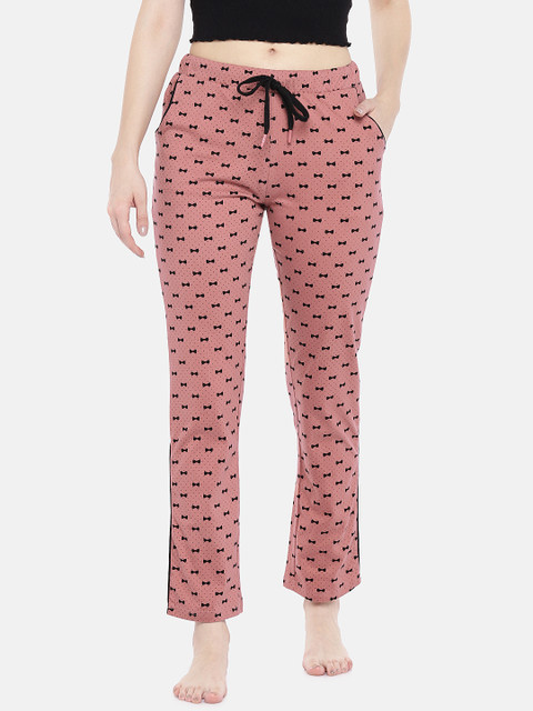 

Sweet Dreams Women Pink Printed Lounge Pants