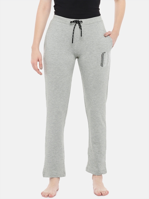 

Sweet Dreams Women Grey Solid Lounge Pants, Grey melange
