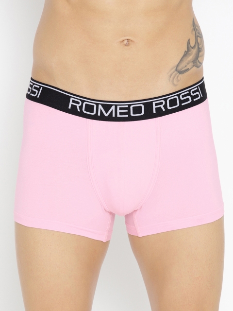 

ROMEO ROSSI Men Pink Solid Trunk CLTP-2004-LP