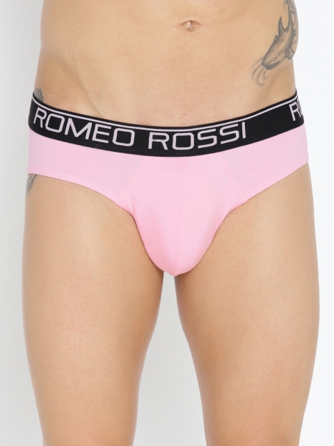 

ROMEO ROSSI Men Pink Solid Brief CLBP-2003