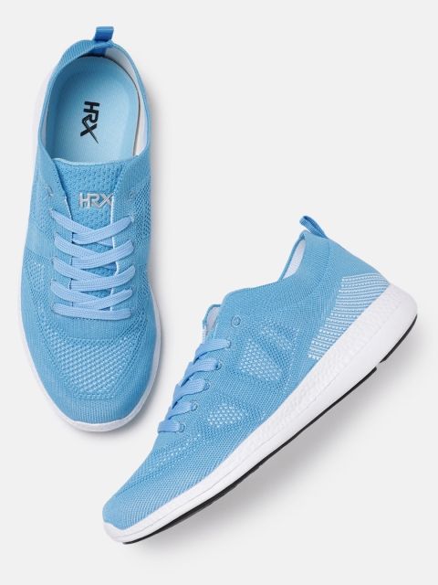 

HRX by Hrithik Roshan Women Blue Solid Ultra Knit Running Shoes