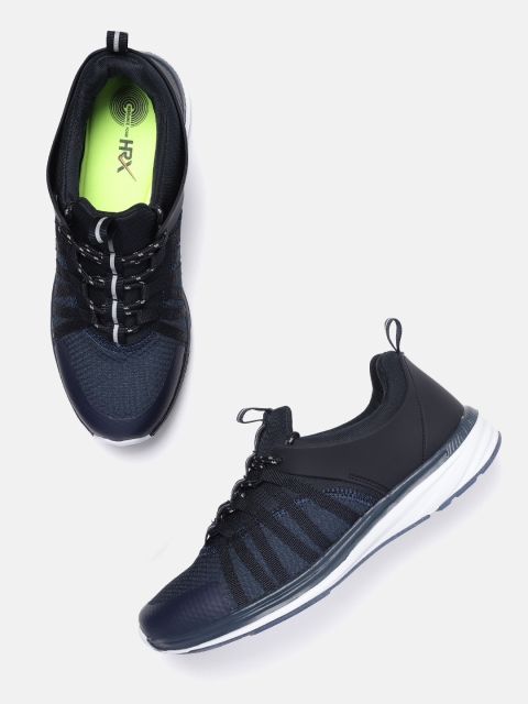 

HRX by Hrithik Roshan Men Navy Blue & Black Street Running Shoes