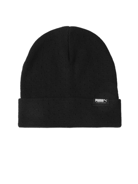 

Puma Women Black Solid Beanie