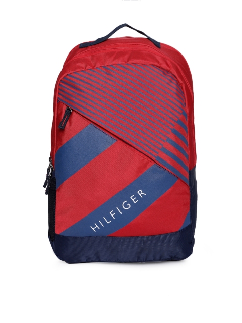 

Tommy Hilfiger Unisex Red Graphic Backpack