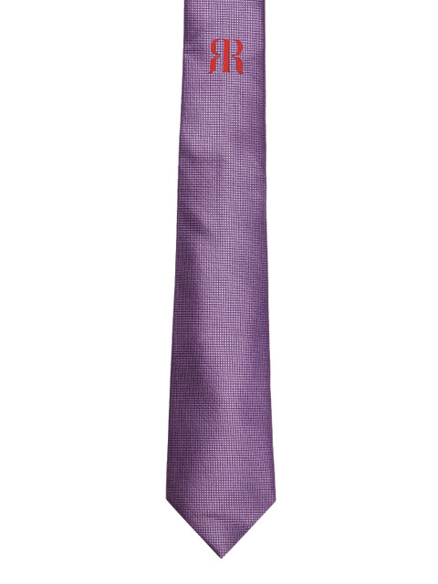 

Raymond Violet Checked Broad Tie