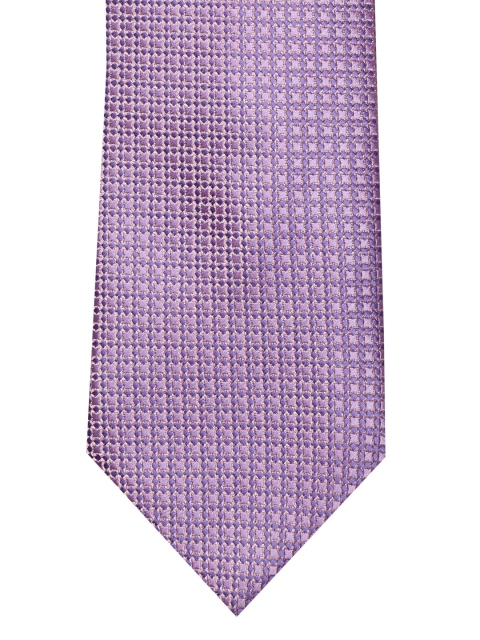 

Park Avenue Lavender Woven Design Broad Tie