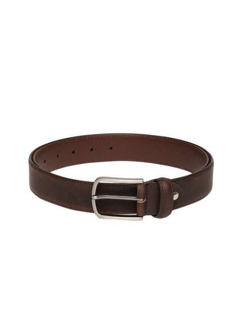 

Parx Men Brown Genuine Leather Solid Belt