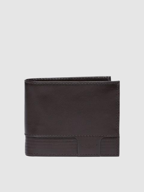 

Park Avenue Men Brown Genuine Leather Two Fold Wallet