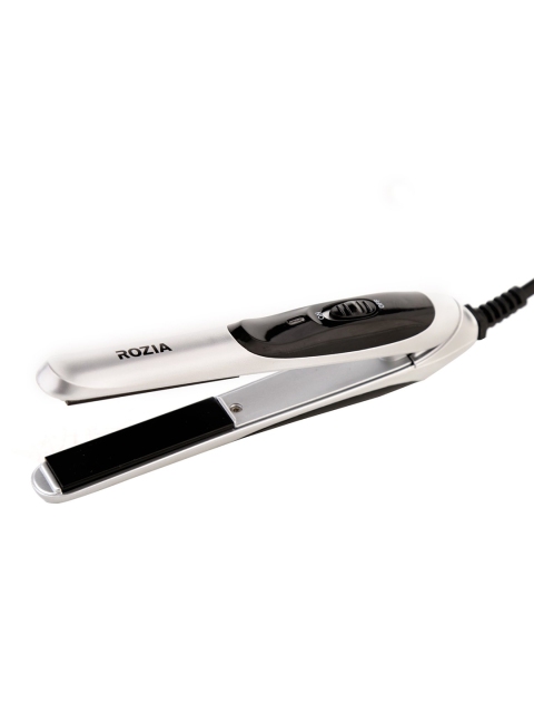 

Rozia Women Silver-Toned and Black HR717 Mini Hair Straightener
