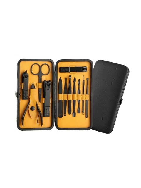 

Rozia Unisex 12 in One Tools Silver Metal Nail Essentials Set