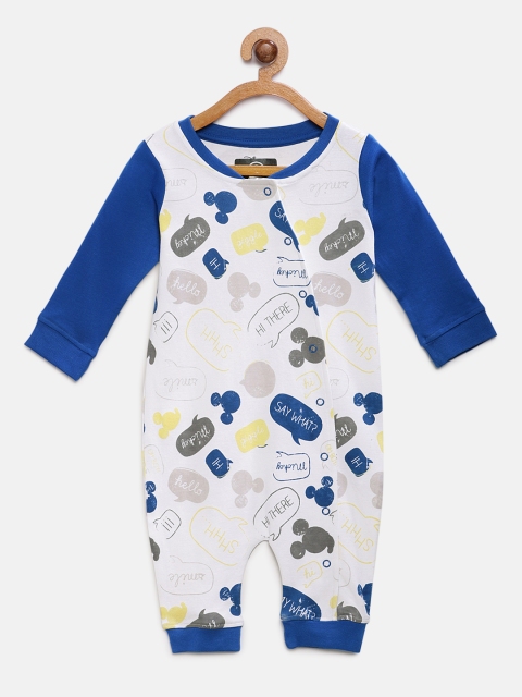 

Tambourine Boys Blue Disney Printed Sleepsuit