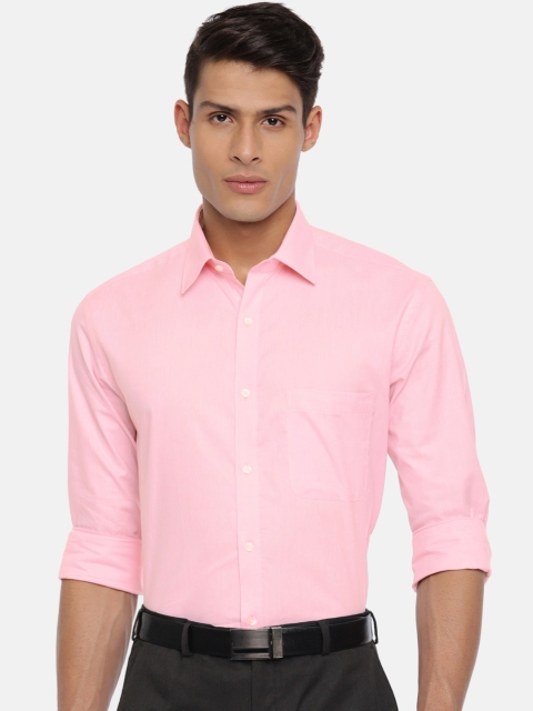 

Raymond Men Pink Slim Fit Solid Formal Shirt