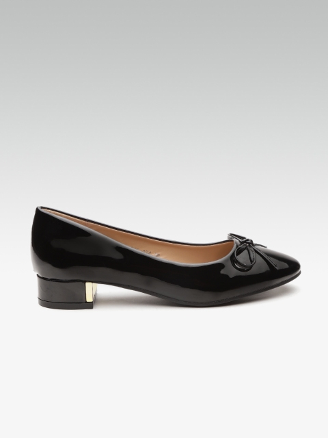 

ELLE Women Black Solid Pumps