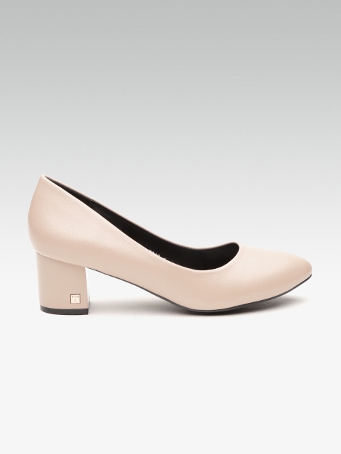 

ELLE Women Pink Solid Pumps