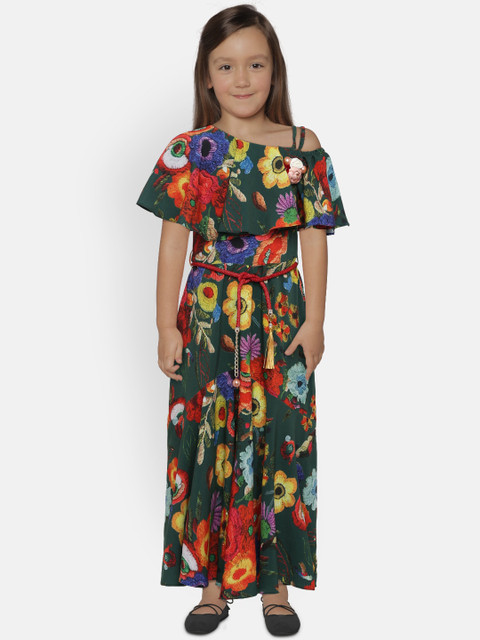 

Tiny Girl Multicoloured Floral Print Maxi Dress, Multi