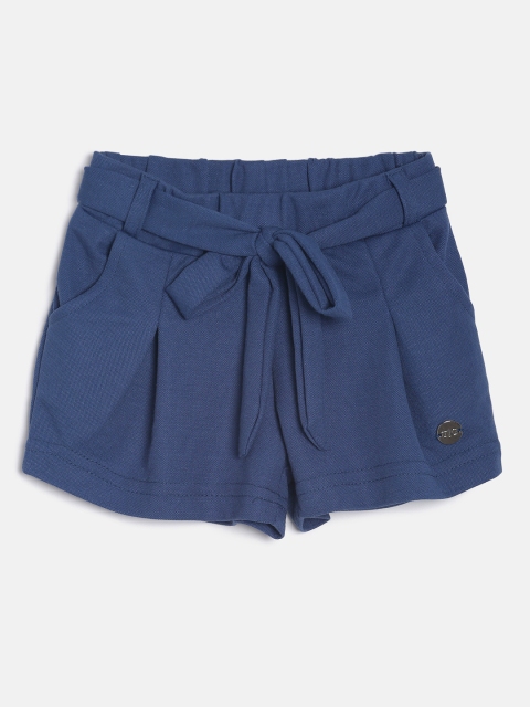

Tiny Girl Blue Solid Hot Shorts
