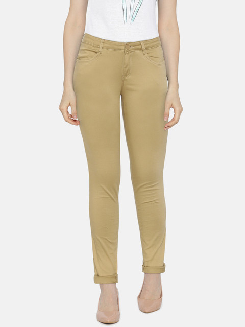 

Kraus Jeans Khaki Mid-Rise Skinny Fit K3006 Trousers