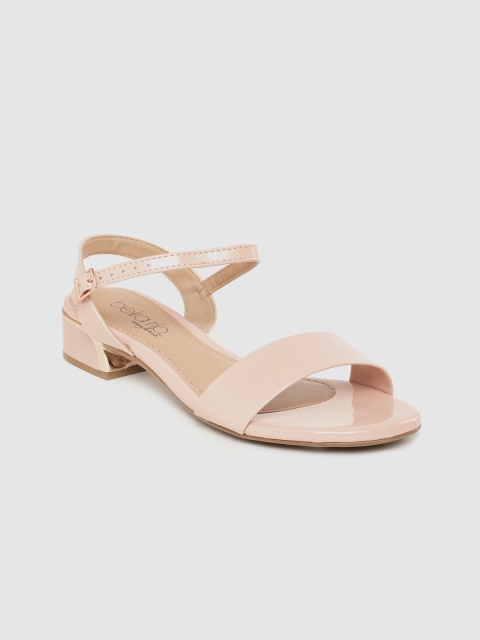 

BEIRA RIO Women Pink Solid Block Heels