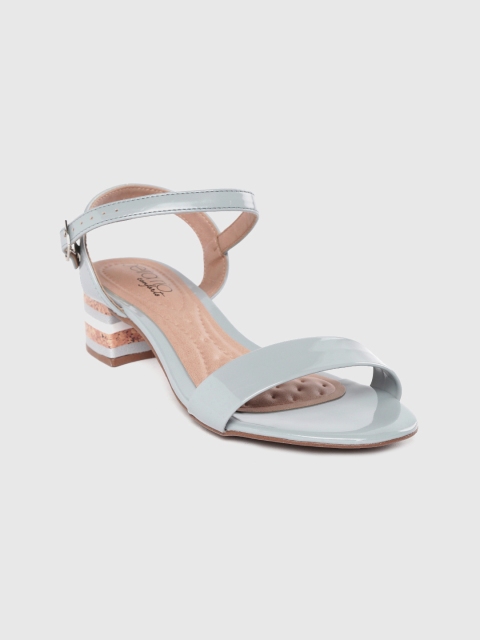 

BEIRA RIO Women Blue Solid Block Heels