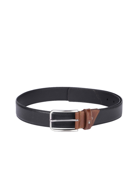 

Tommy Hilfiger Men Black Solid Belt