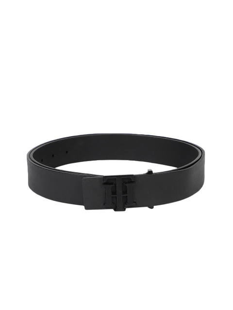 

Tommy Hilfiger Men Black Solid Belt