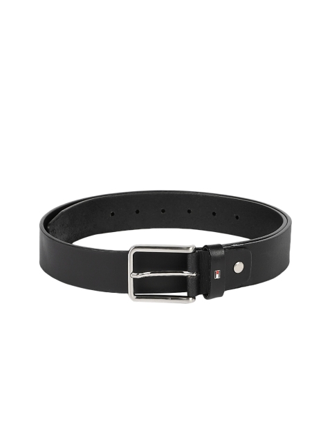 

Tommy Hilfiger Men Black Solid Belt