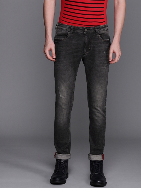 

Ducati Men Grey Skinny Fit Mid-Rise Mildly Distressed Stretchable Jeans