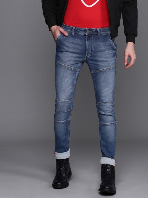 

Ducati Men Blue Skinny Fit Mid-Rise Clean Look Stretchable Jeans