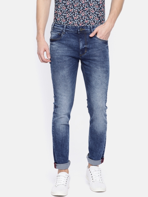 

Ducati Men Blue Skinny Fit Mid-Rise Clean Look Stretchable Jeans
