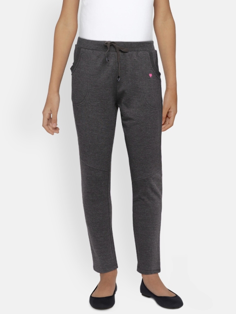 

Sweet Dreams Women Charcoal Grey Solid Lounge Pants