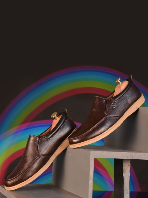 

Sir Corbett Men Brown Casual Slip On Shoes