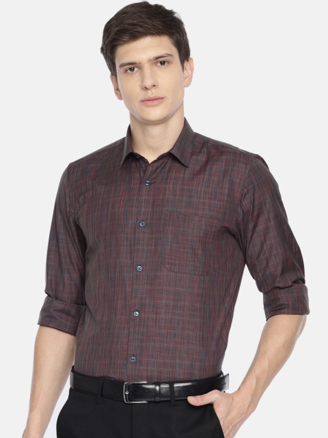 

Peter England Men Multicoloured Slim Fit Checked Casual Shirt, Multi