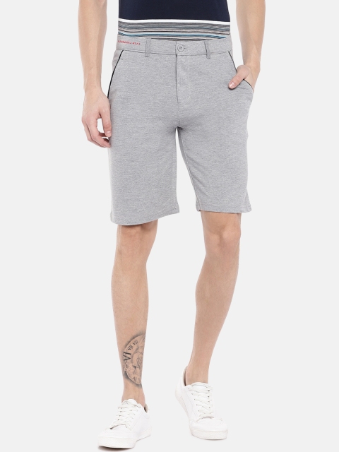 

Sweet Dreams Men Grey Melange Solid Regular Fit Regular Shorts