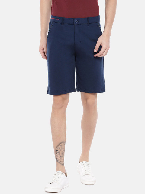 

Sweet Dreams Men Navy Blue Solid Regular Shorts