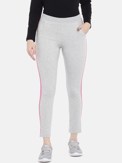 

Sweet Dreams Women Grey Solid Slim Fit Track Pants, Grey melange