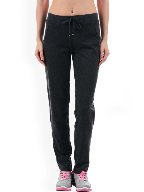 

Sweet Dreams Women Charcoal Grey Solid Track Pants