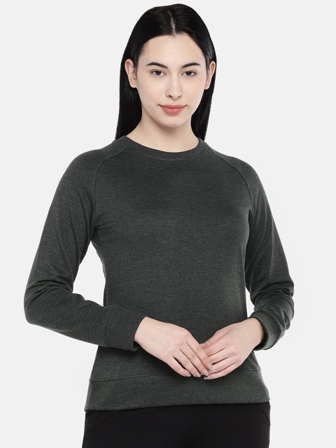 

Sweet Dreams Women Charcoal Grey Solid Lounge Sweatshirt