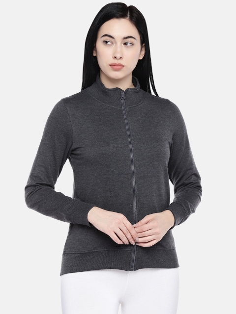 

Sweet Dreams Women Charcoal Solid Jacket