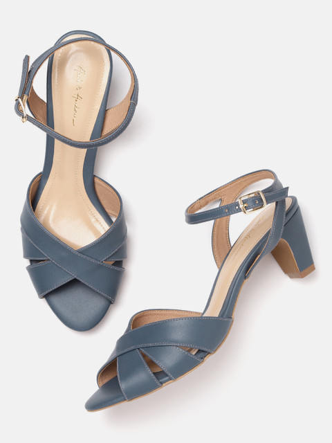 

Mast & Harbour Women Blue Solid Heels