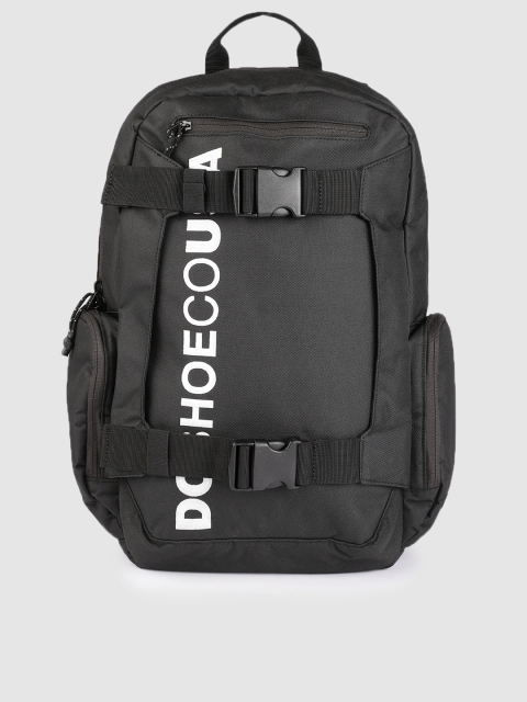 

DC Men Black Solid Backpack