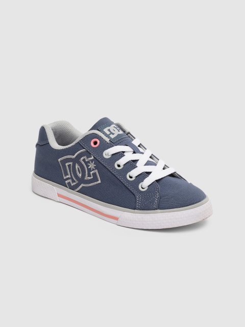 

DC Women Blue Solid Sneakers