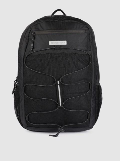 

DC Men Black Solid Backpack