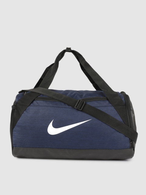 

Nike Unisex Navy Blue Solid Small Brasilia Training Duffel Bag