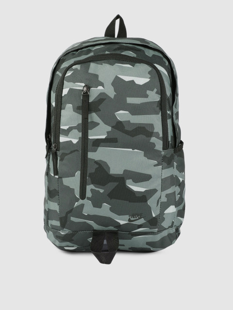 

Nike Unisex Black & Grey Camouflage Access Soleday Backpack