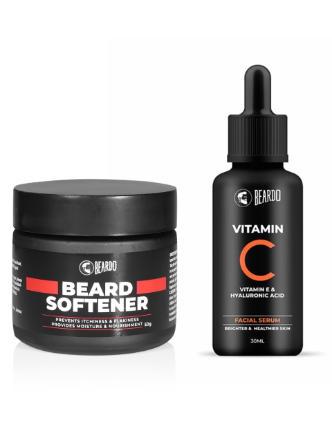 

Beardo Vitamin C Facial Serum & Beard Softener, Black